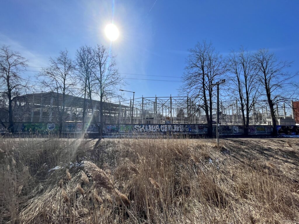 NP Business Centre (Šampētera iela 2) - Warehouse / Distribution center - construction photos