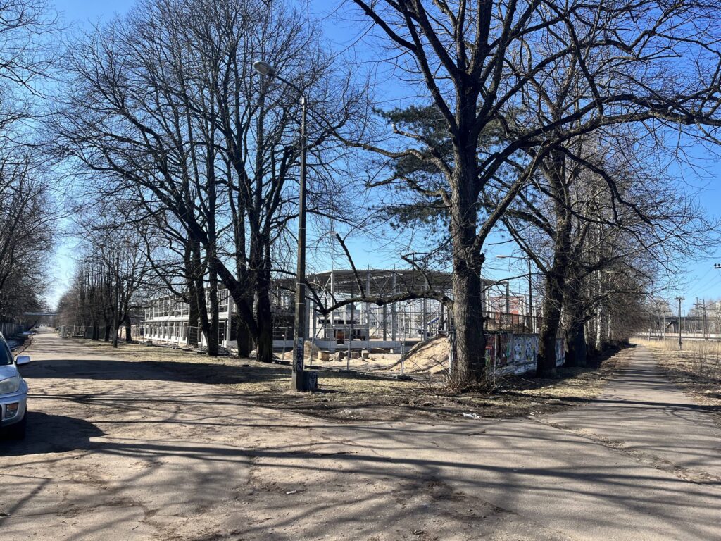 NP Business Centre (Šampētera iela 2) - Warehouse / Distribution center - construction photos