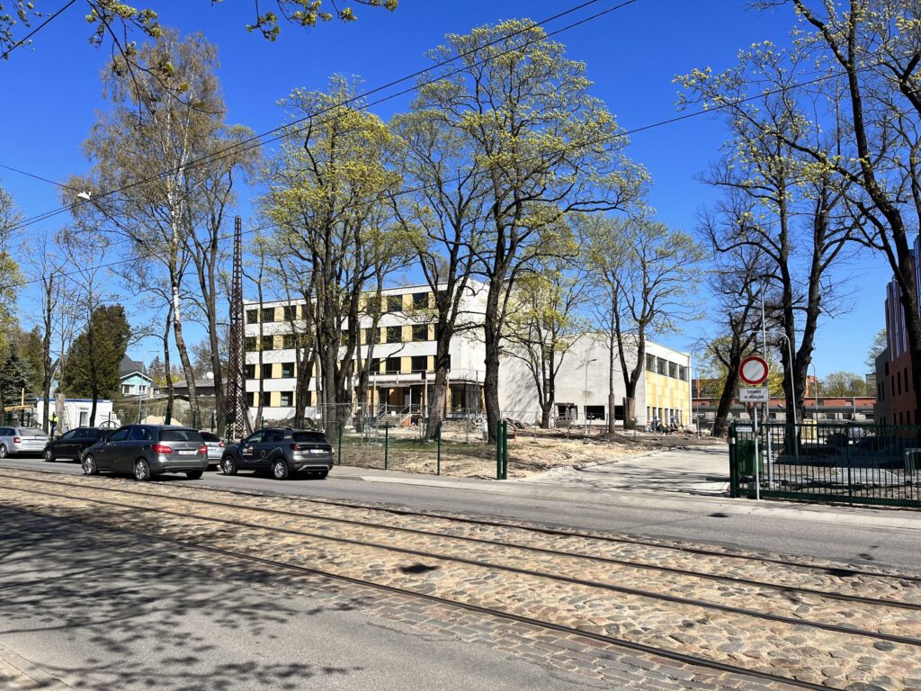 Nacionālās Mākslu vidusskolas pārbūve II kārta (Slokas iela 52A) - Primary and secondary education - construction photos