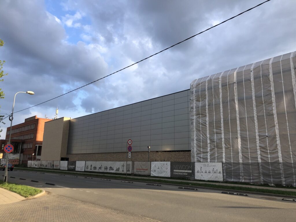 Lidl Sporta iela (Sporta iela 2 K-4) - Shopping center - construction photos