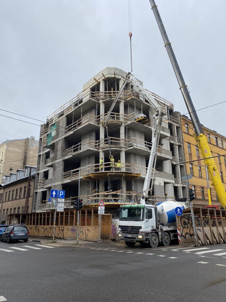 Stabu 2A (Stabu iela 2A) - Multi apartment - construction photos