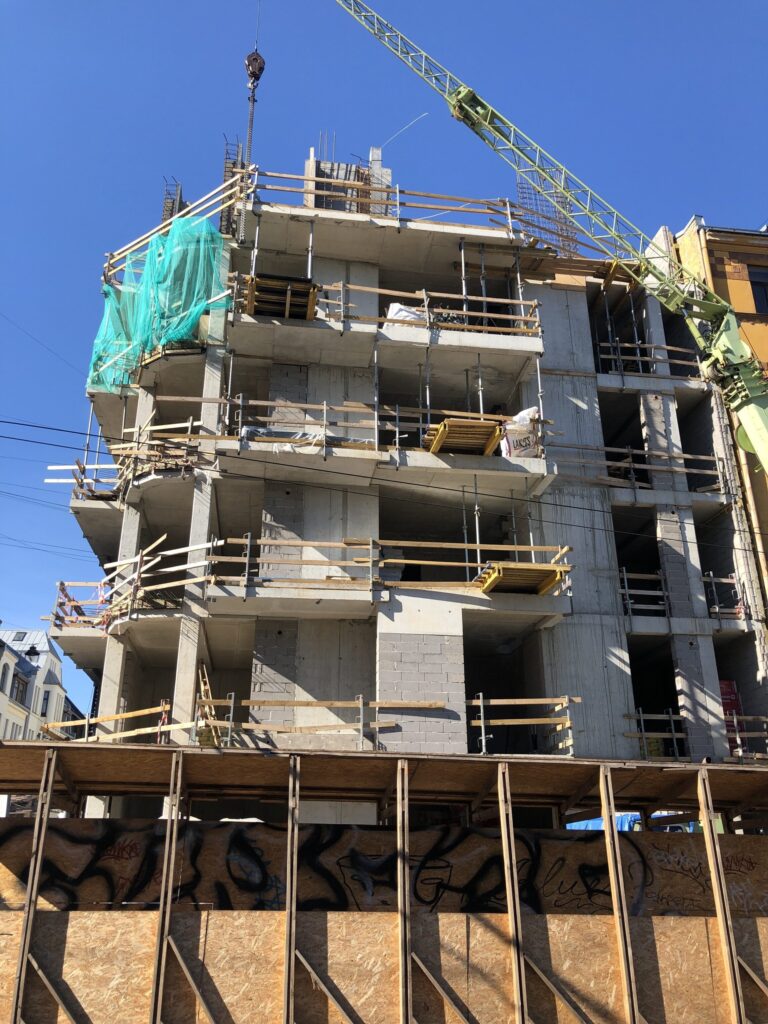 Stabu 2A (Stabu iela 2A) - Multi apartment - construction photos