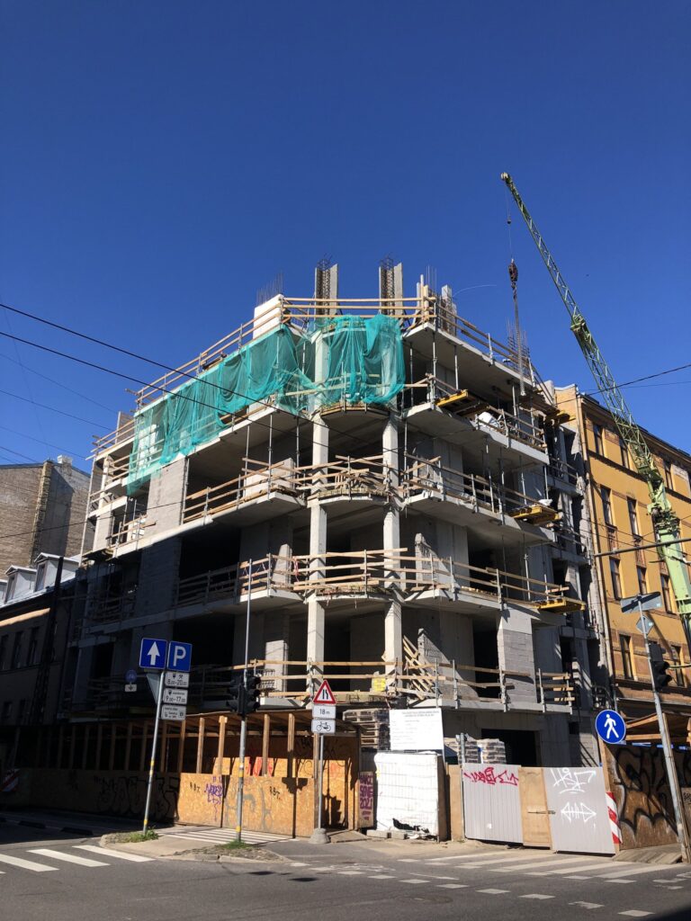 Stabu 2A (Stabu iela 2A) - Multi apartment - construction photos