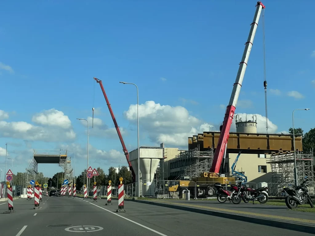 Rail Baltica stacija starptautiskajā lidostā "Rīga" (Starptautiskā lidosta "Rīga") - Railroad, Train station - construction photos