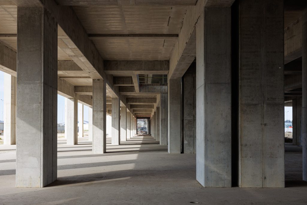 Rail Baltica stacija starptautiskajā lidostā "Rīga" (Starptautiskā lidosta "Rīga") - Railroad, Train station - construction photos