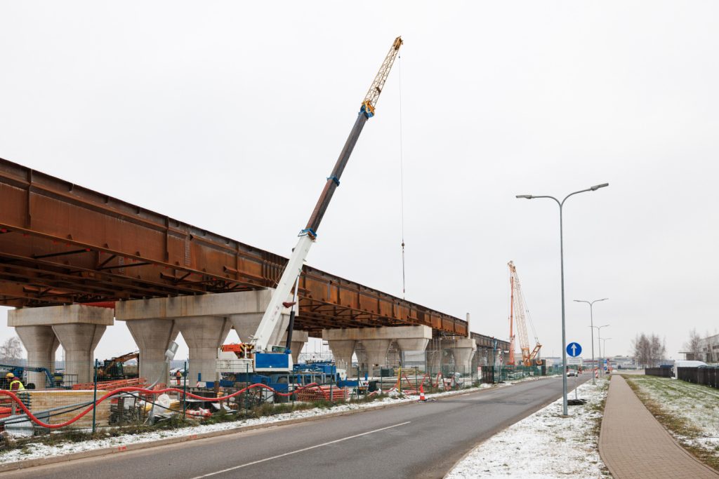 Rail Baltica stacija starptautiskajā lidostā "Rīga" (Starptautiskā lidosta "Rīga") - Railroad, Train station - construction photos