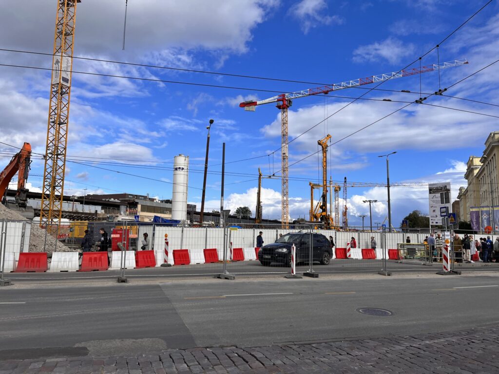 Rīgas Centrālās dzelzceļa stacijas pārbūve (Stacijas laukums 2) - Train station - construction photos