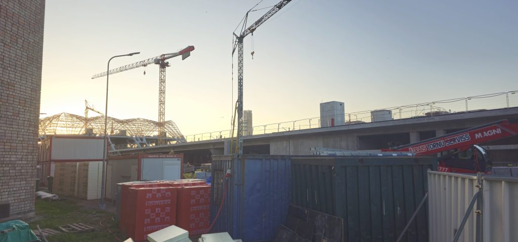 Rīgas Centrālās dzelzceļa stacijas pārbūve (Stacijas laukums 2) - Train station - construction photos