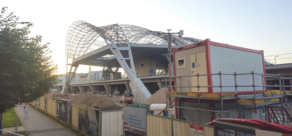 Rīgas Centrālās dzelzceļa stacijas pārbūve (Stacijas laukums 2) - Train station - construction photos