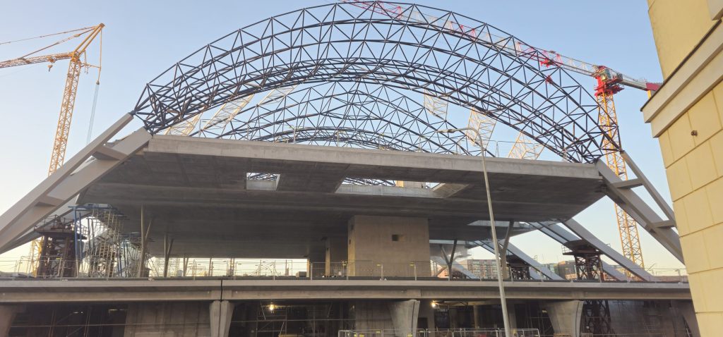 Rīgas Centrālās dzelzceļa stacijas pārbūve (Stacijas laukums 2) - Train station - construction photos