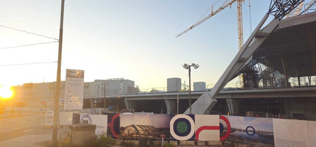 Rīgas Centrālās dzelzceļa stacijas pārbūve (Stacijas laukums 2) - Train station - construction photos