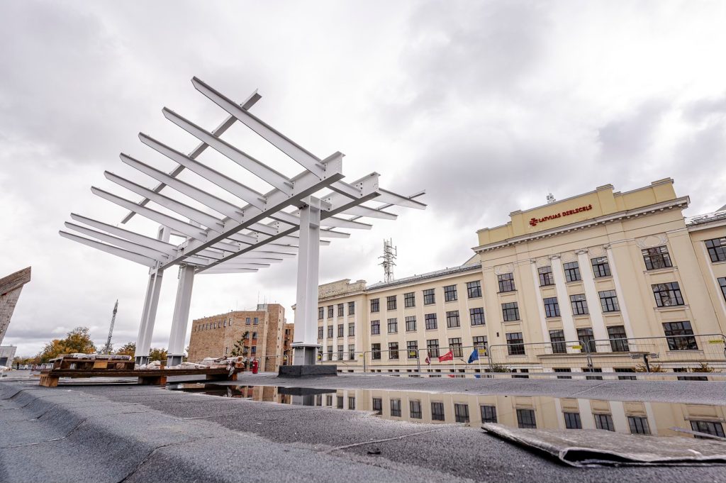 Rīgas Centrālās dzelzceļa stacijas pārbūve (Stacijas laukums 2) - Train station - construction photos