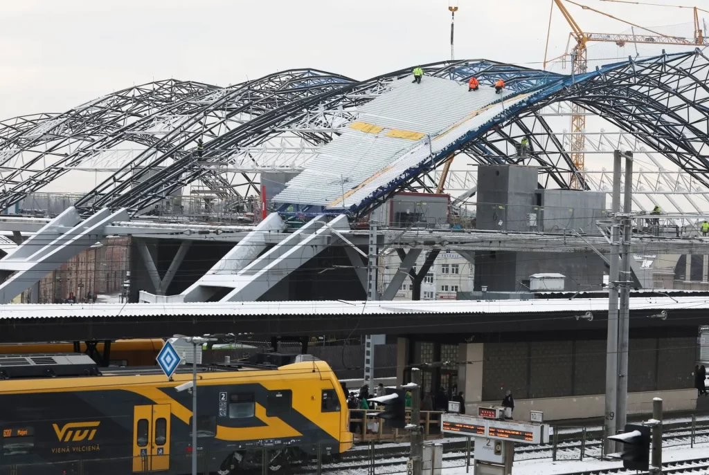 Rīgas Centrālās dzelzceļa stacijas pārbūve (Stacijas laukums 2) - Train station - construction photos