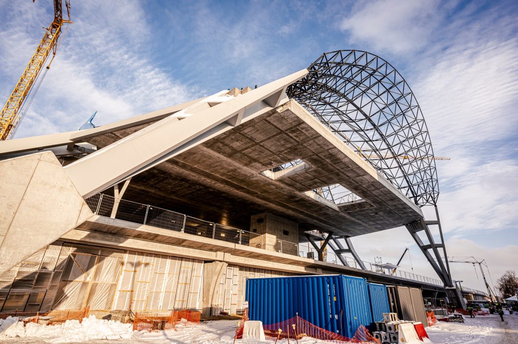 Rīgas Centrālās dzelzceļa stacijas pārbūve (Stacijas laukums 2) - Train station - construction photos