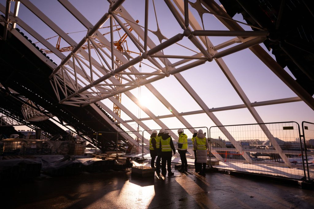 Rīgas Centrālās dzelzceļa stacijas pārbūve (Stacijas laukums 2) - Train station - construction photos