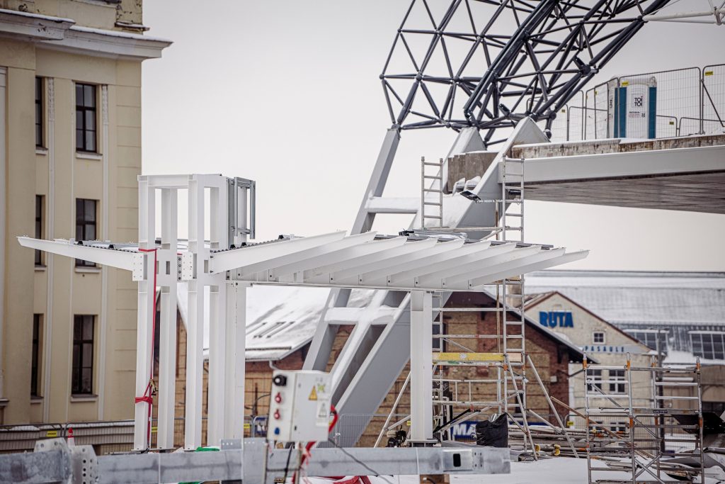 Rīgas Centrālās dzelzceļa stacijas pārbūve (Stacijas laukums 2) - Train station - construction photos