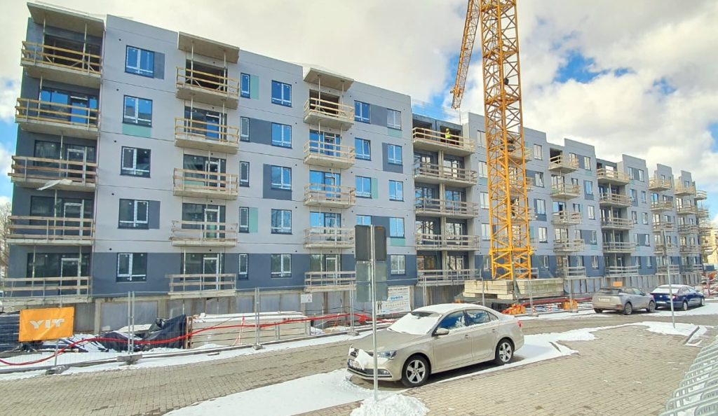 Green City 3 (Stirnu iela 38A) - Multi apartment - construction photos