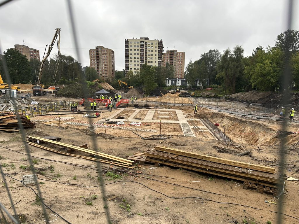 Sudrabu Edžus sākumskola (Sudrabu Edžus iela 2) - Primary and secondary education - construction photos