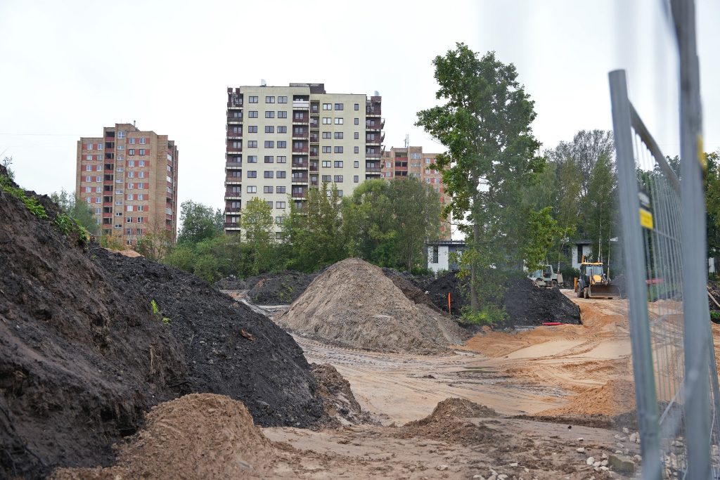 Sudrabu Edžus sākumskola (Sudrabu Edžus iela 2) - Primary and secondary education - construction photos