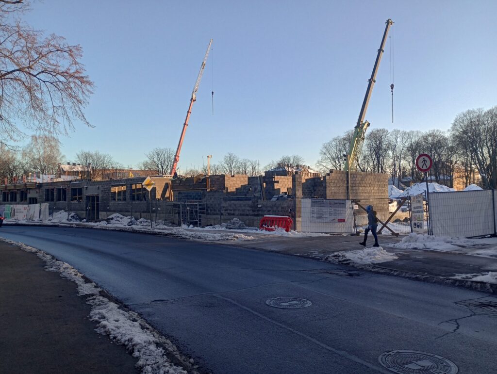 Tekstiliana - 1. kārta (Torņakalna iela 2) - Korterelamu - ehituse fotod