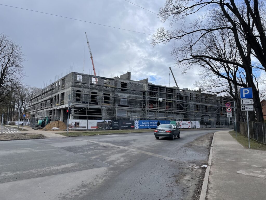 Tekstiliana - 1. kārta (Torņakalna iela 2) - Korterelamu - ehituse fotod