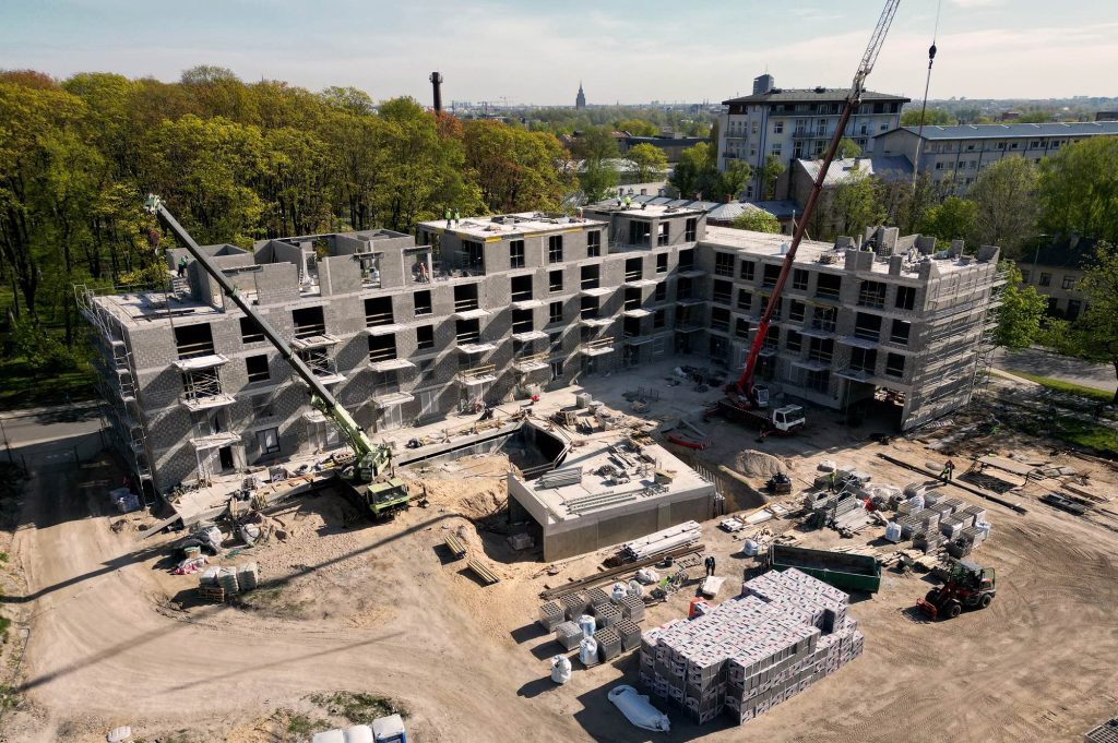 Tekstiliana - 1. kārta (Torņakalna iela 2) - Korterelamu - ehituse fotod