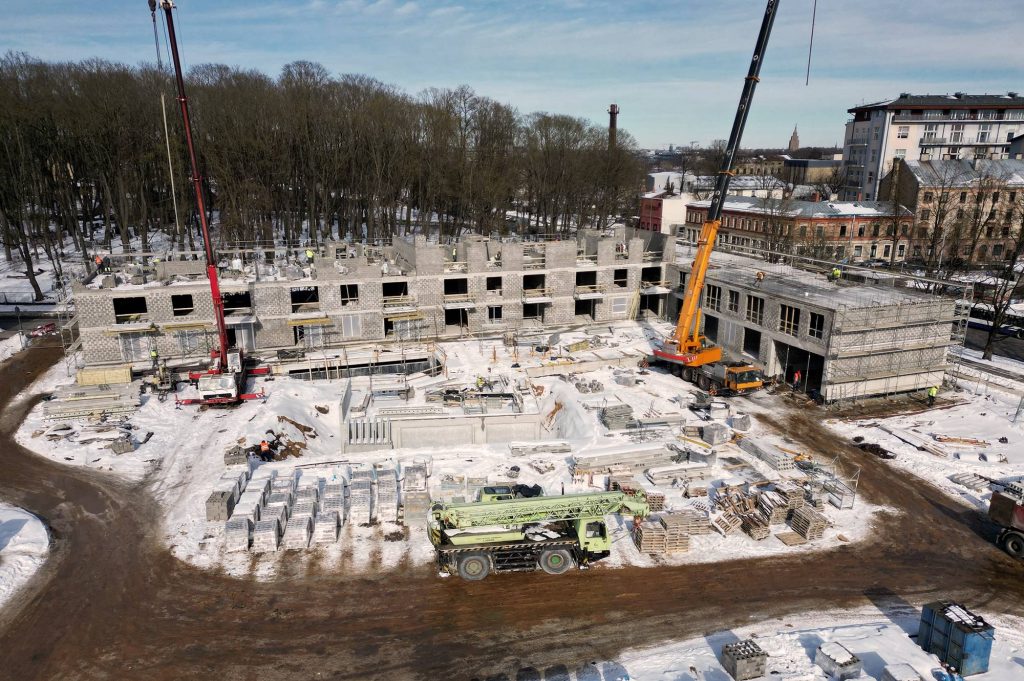 Tekstiliana - 1. kārta (Torņakalna iela 2) - Korterelamu - ehituse fotod