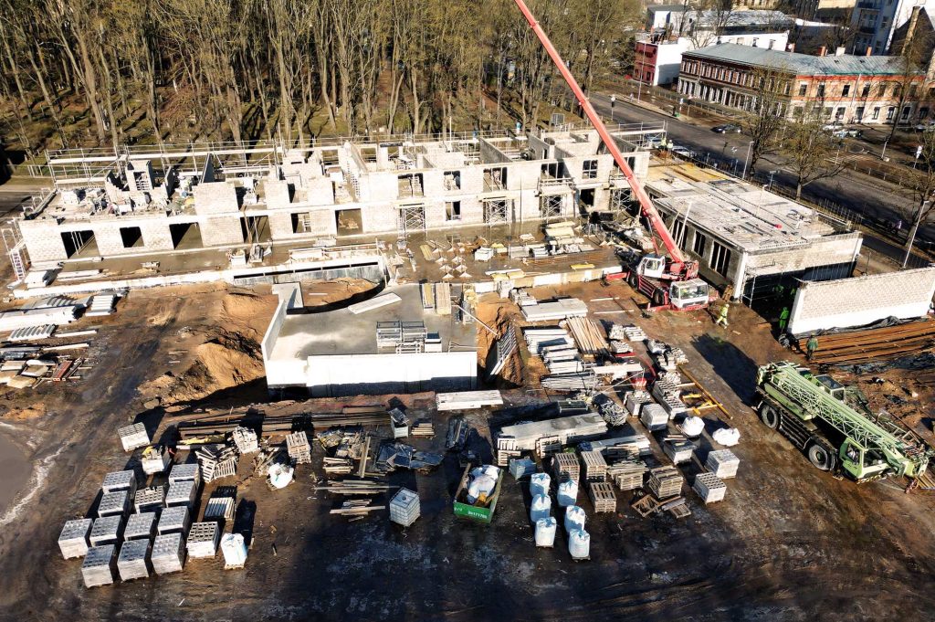 Tekstiliana - 1. kārta (Torņakalna iela 2) - Korterelamu - ehituse fotod