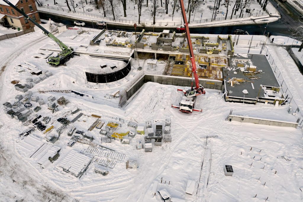 Tekstiliana - 1. kārta (Torņakalna iela 2) - Korterelamu - ehituse fotod