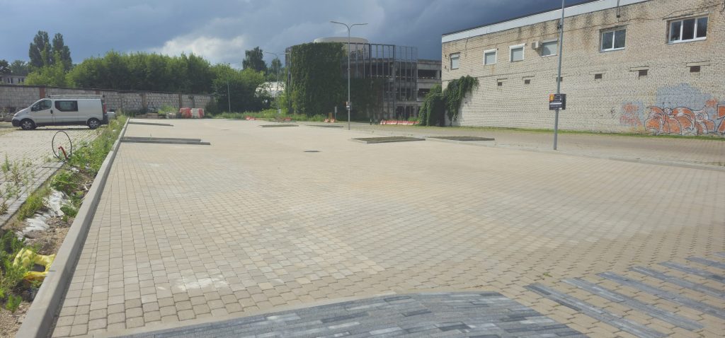 Grīziņdārzs (Zemitāna iela 9) - Office center - construction photos