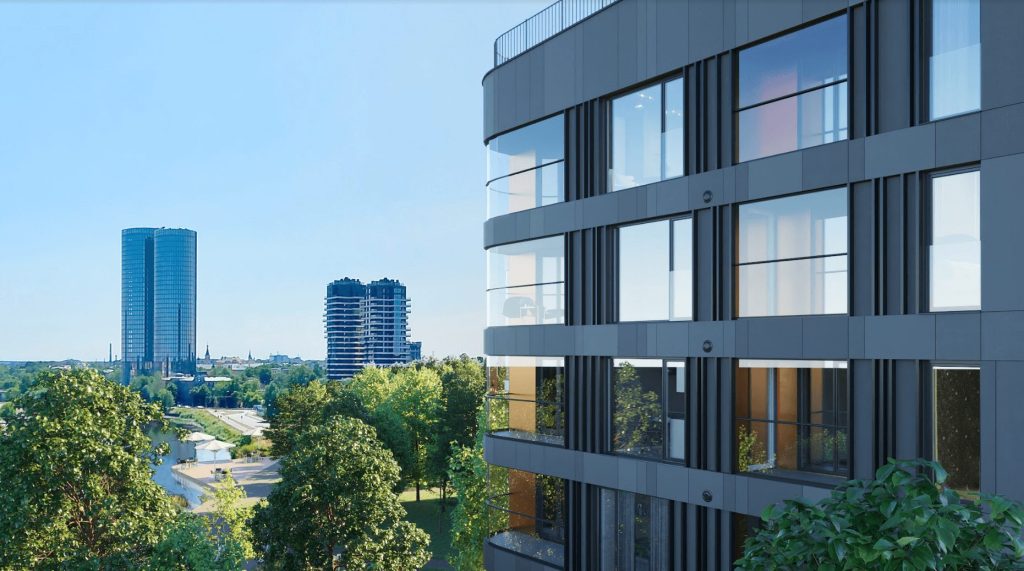 ZUND City Gardens - 1.kārta (Durbes iela 2) - Korterelamu - visuaalne