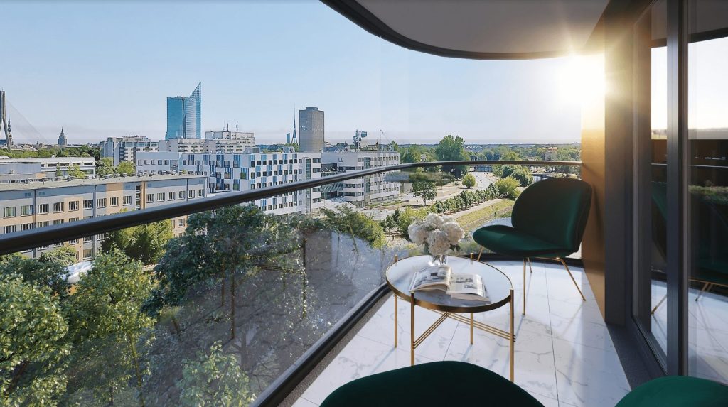 ZUND City Gardens - 1.kārta (Durbes iela 2) - Korterelamu - visuaalne