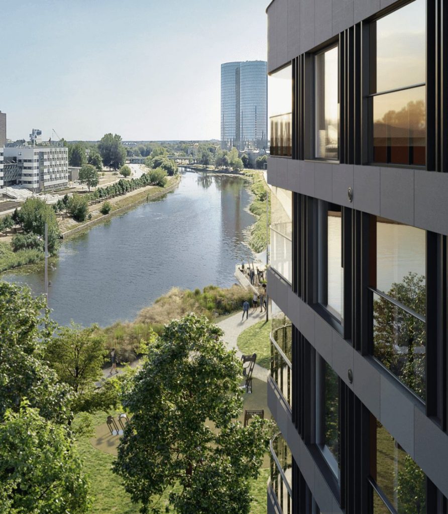 ZUND City Gardens - 1.kārta (Durbes iela 2) - Korterelamu - visuaalne