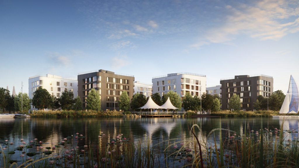 ZUND City Gardens - 1.kārta (Durbes iela 2) - Korterelamu - visuaalne