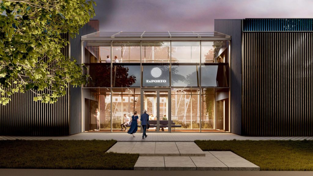 Jahtklubs un daudzfunkcionālais izklaides un atpūtas komplekss “ExPorto” (Eksporta iela 1A) - Kita komercija, Pakrantė - vizualizacija
