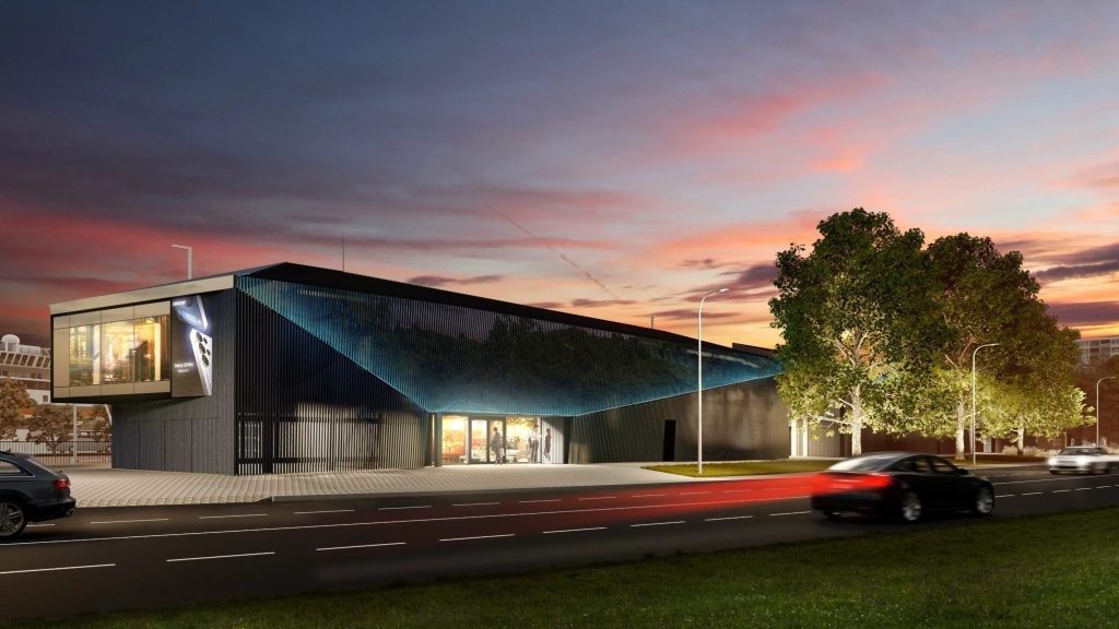 Jahtklubs un daudzfunkcionālais izklaides un atpūtas komplekss “ExPorto” (Eksporta iela 1A) - Kita komercija, Pakrantė - vizualizacija