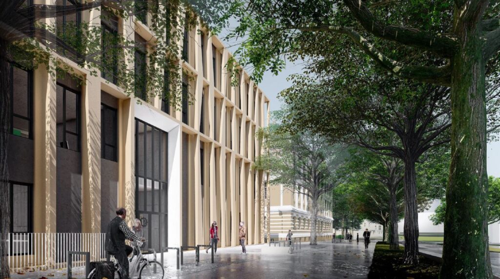 Tallinna Reaalkooli juurdeehitus (Estonia pst 6) - Primary and secondary education - visualization