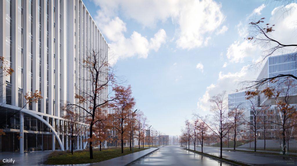 Hanzas iela 10, 14 (Hanzas iela 10, 14) - Büroohoone - visuaalne