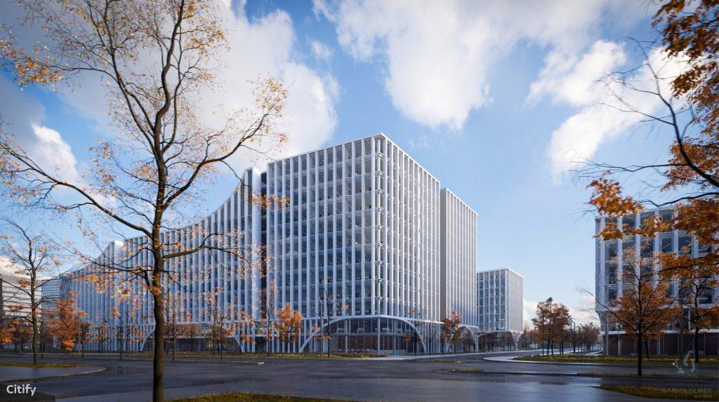 Hanzas iela 10, 14 (Hanzas iela 10, 14) - Büroohoone - visuaalne