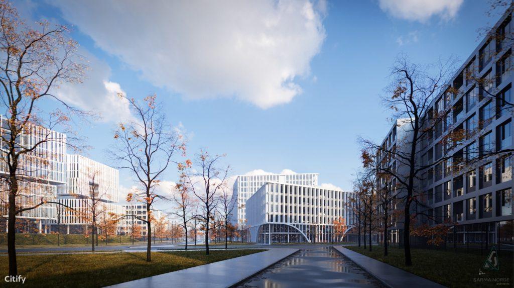 Hanzas iela 10, 14 (Hanzas iela 10, 14) - Büroohoone - visuaalne