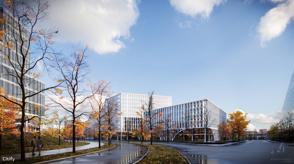 Hanzas iela 10, 14 (Hanzas iela 10, 14) - Büroohoone - visuaalne