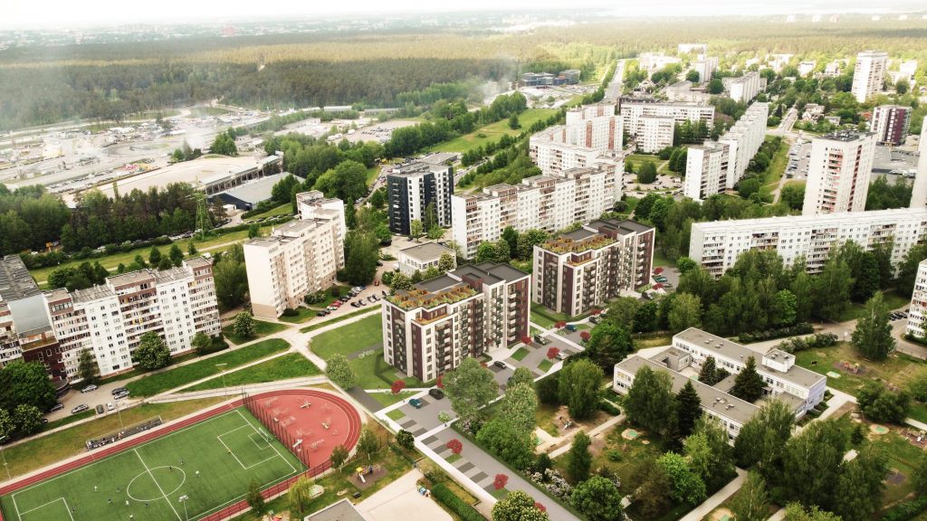 Hipokrāta iela b/n (Hipokrāta iela b/n) - Multi apartment - visualization