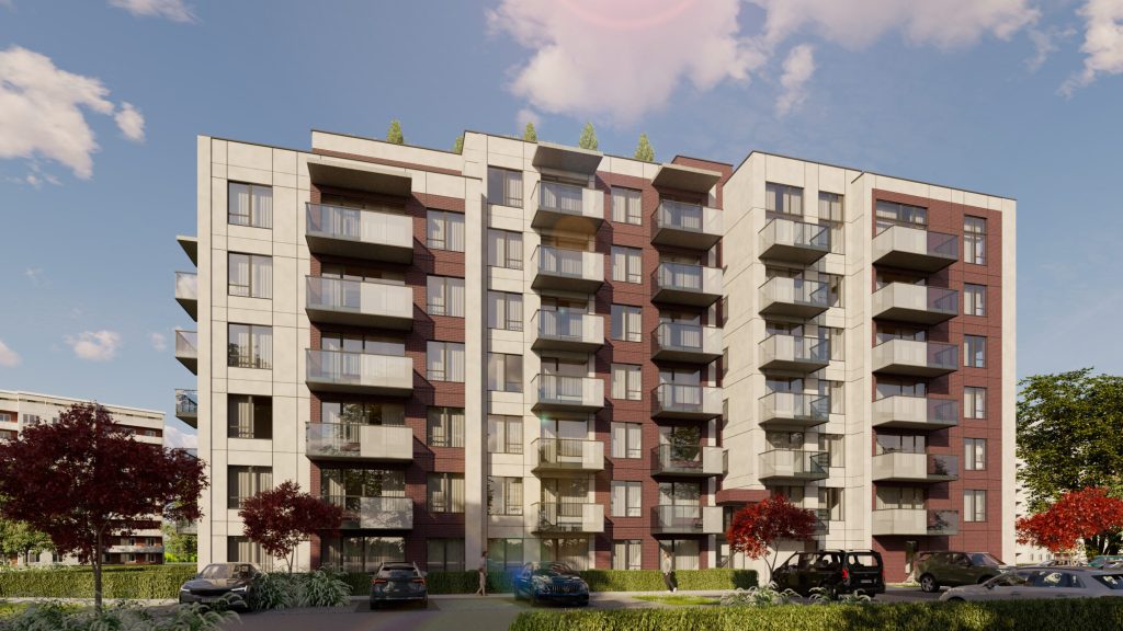 Hipokrāta iela b/n (Hipokrāta iela b/n) - Daugiabutis - vizualizacija