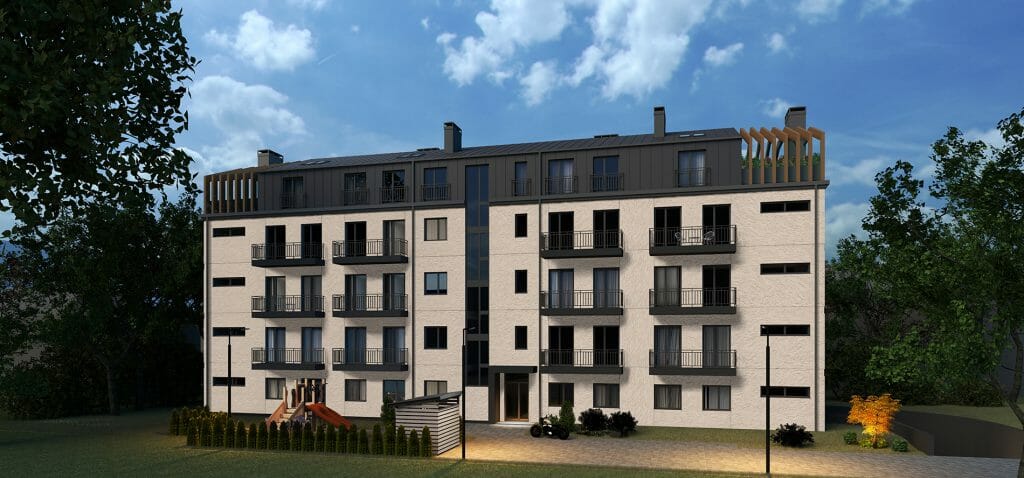 Ieriķu spāres (Ieriķu iela 18, 22) - Multi apartment - visualization