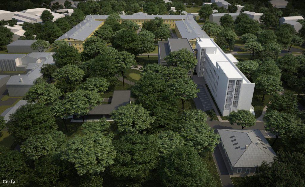 Rīgas Kara hospitāļa pārbūve I kārta (Invalīdu iela 3) - Administrative - visualization