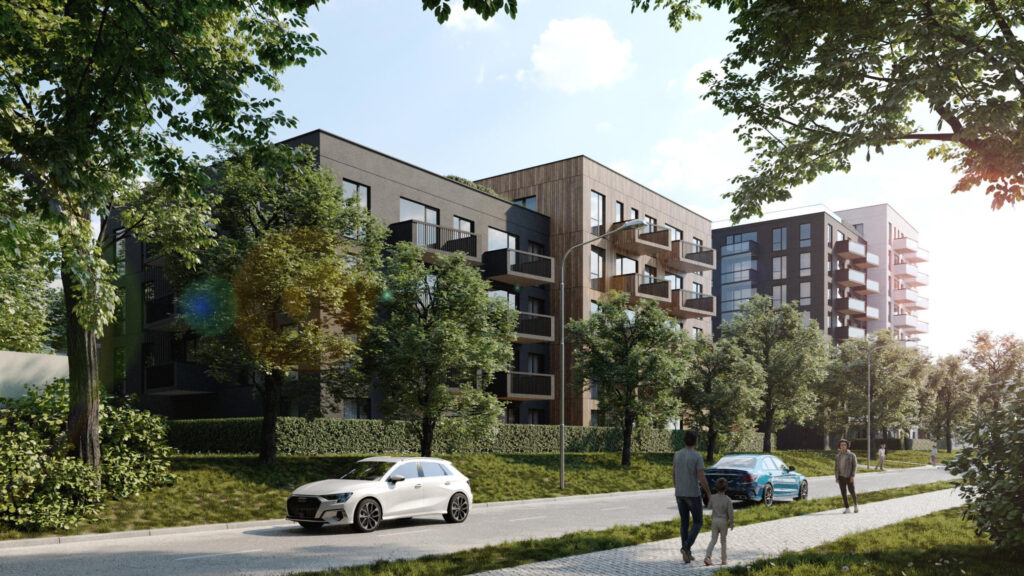 Riiti - 1. kārta, 1. ēka (Juglas iela 11) - Multi apartment - visualization