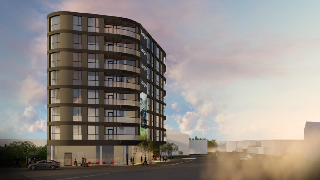 Juhkentali ärimaja (Juhkentali 46) - Office center - visualization