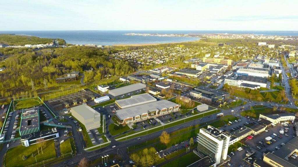 Kadaka Trade Center (Kadaka tee 42b) - Ēdināšanas pakalpojumi, Nepārtikas veikals, Biroju centrs, Birojs / Elastīgu platību - vizualizācija