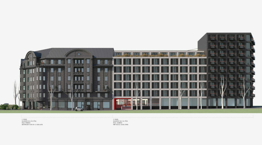 Kalnciema iela 2B (Kalnciema iela 2B) - Hotel - visualization