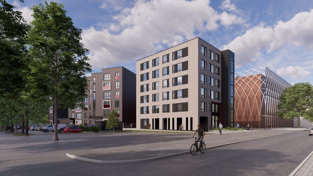 Krišjāņa Barona iela 99B (Krišjāņa Barona iela 99B) - Multi apartment - visualization